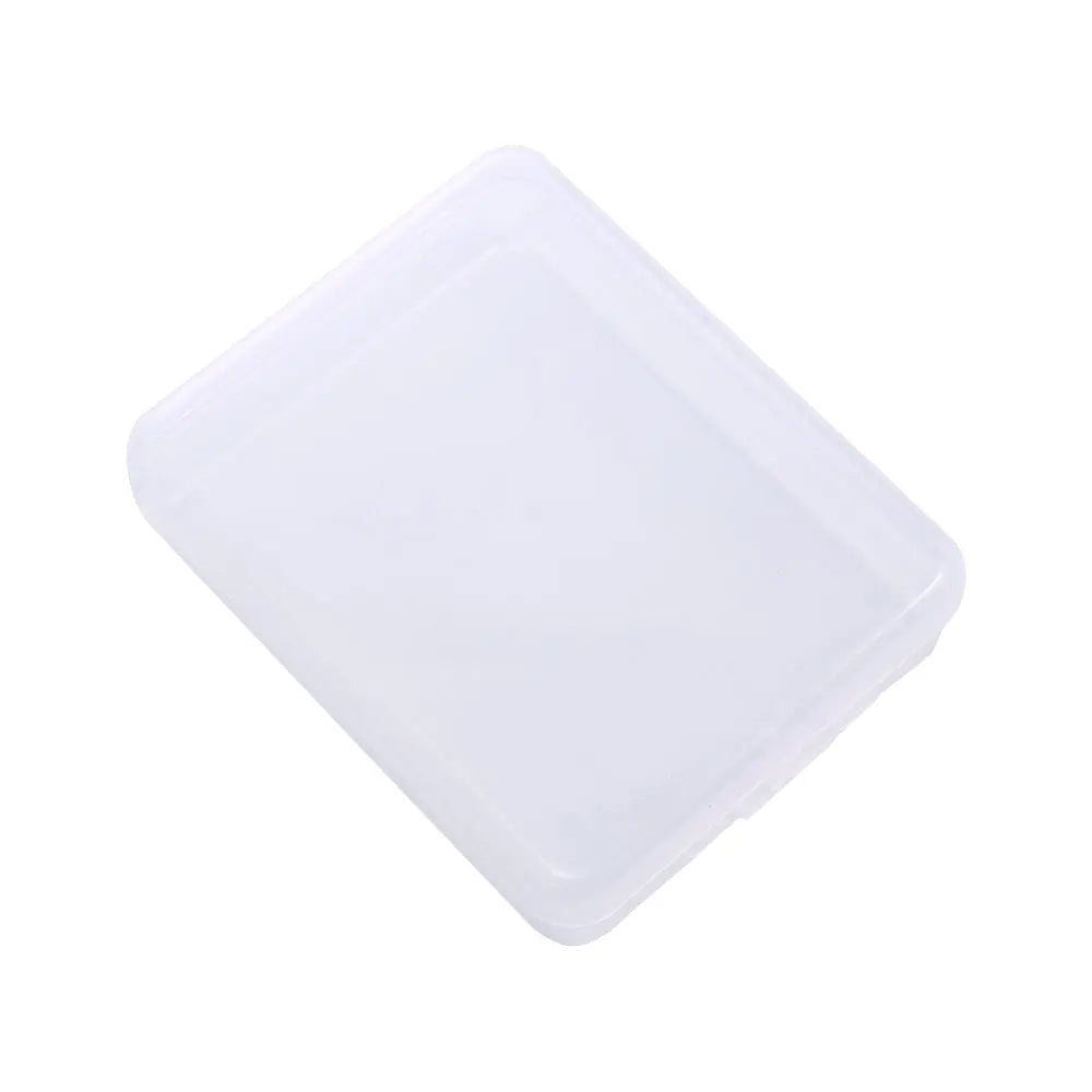 Protection Rectangle Container Portable Face Masks Disposable Storage Box Mask Storage Case Transparent Powder Puff Case