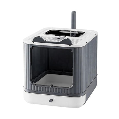 PawNest™ Foldable Enclosed Cat Litter Box