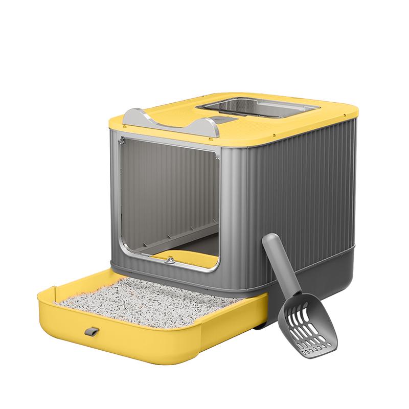 PawNest™ Foldable Enclosed Cat Litter Box