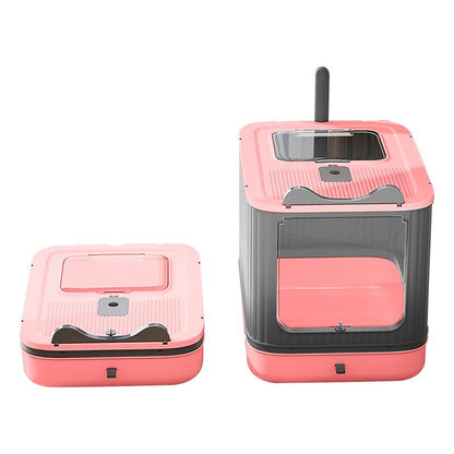 PawNest™ Foldable Enclosed Cat Litter Box